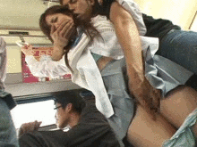 パワー系池沼が怖すぎ…女子高生がバスで襲われ中出しされる衝撃映像！
