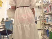 パ○ティもブラも透け透け…コンビニで店員を無自覚に○起させる痴女の中出しGIF画像